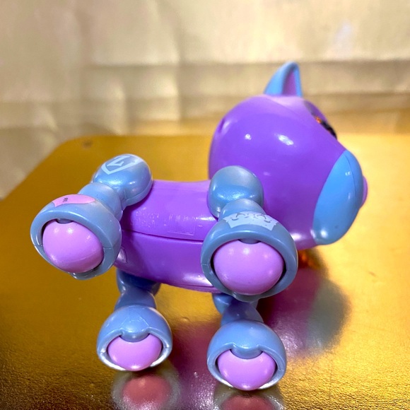 ZOOMER ZUPPS TINY PUPS DUCHESS PINK WITH SOUND & EYES LIGHT UP SPIN-MASTER - Picture 7 of 12